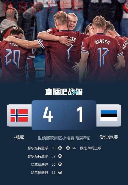 挪威4-1爱沙尼亚无限接近美加墨,哈兰德、瑟洛特双响 挪威4-1爱沙尼亚无限接近美加墨,哈兰德、瑟洛特双响